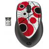 HP H2F39AA X4000 Poppy Mouse Black-Red USB