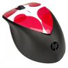 HP H2F40AA X4000 Color Patch Mouse Black-Red USB
