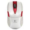 Logitech Wireless Mouse M525 White-Red USB