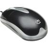 Manhattan Optical PS/2 Mouse with Scroll Wheel, 1000 dpi, Black/Silver 177009