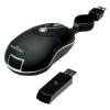 Manhattan Wireless Mobile Mini Mouse MMX 176811 Black-Silver USB