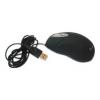 Porto Ergonomic optical mouse PM-07BK Black USB
