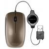 SPEEDLINK MINNIT Mobile Mouse Flexcable Brown USB