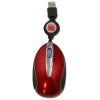 SPEEDLINK Retractable Colour Mouse SL-6179-SRD Red USB
