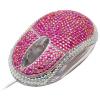 Satzuma Diamante mouse Pink USB