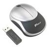 Targus Rechargeable Stow-N-Go Wireless Optical Mouse Silver-Black USB