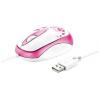 Trust Mini Travel Mouse with Mousepad Pink USB