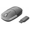 Trust Slimline Wireless Mini Mouse Silver-Black USB