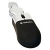 Verbatim Mini Optical Travel Mouse, Black-Silver, USB