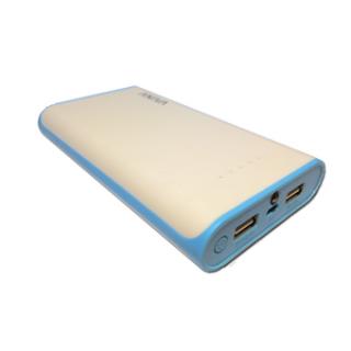 Aniva 20800mAh Powerbank with Dual USB Port (Blue/White)