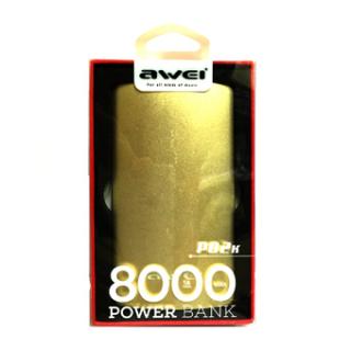 Awei P82k 8000mAh Slim Power Bank (Gold)