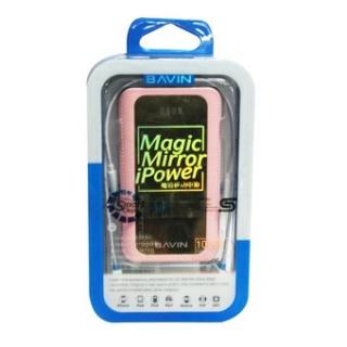 Bavin Magic Mirror iPower Y-PC199 10000mAh Powerbank (Pink)
