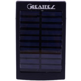 Greatnes G-85 35000mah Solar Power Bank with LED Light (Black)