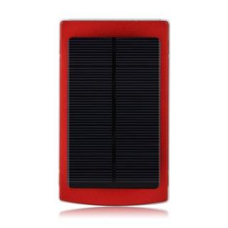 Lesman 16000 mAh Solar Power Bank (Red)