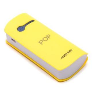 Pop 5600mAh Power Bank (Yellow)