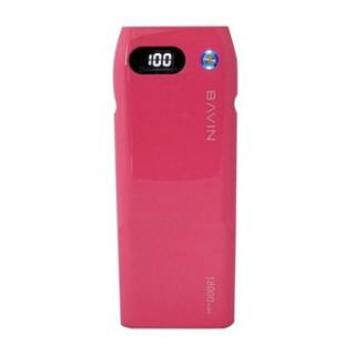 Ultra Fast Charging Bavin 18000 mah Powerbank with Digital Display (Pink)