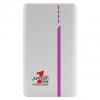Junction 1 Y-MY007 13000 mAH Power Bank (White/Rose Red)