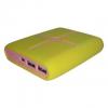 Moyou MB105 Pandora External Battery Pack Power Bank 10000mAh Power Bank (Yellow/Pink)