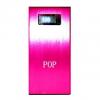 Mr.J-POP 20000 mAh Digital Aluminum Power Bank (Pink)
