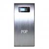 Mr.J-POP 20000 mAh Digital Aluminum Power Bank (Sliver)
