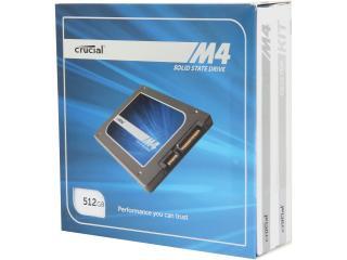 Crucial M4 2.5" 512GB SATA III MLC Internal Solid State Drive (SSD) CT512M4SSD2BAA
