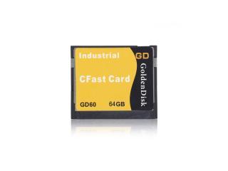 Goldendisk CFast 2.0 Memory Card 64GB Professional New Generation Fast Speed 510MB/S 3400X for 4K HD Cemera