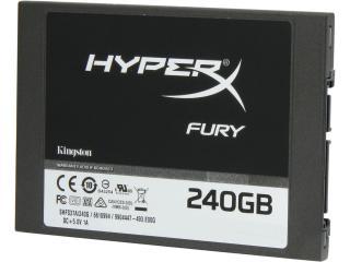 HyperX Fury 2.5" 240GB SATA III Internal Solid State Drive (SSD) SHFS37A/240G
