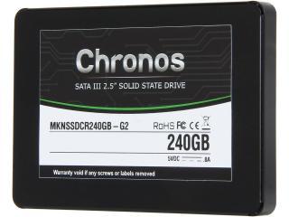 Mushkin Enhanced Chronos 2.5" 240GB SATA III MLC Internal Solid State Drive (SSD) MKNSSDCR240GB-G2