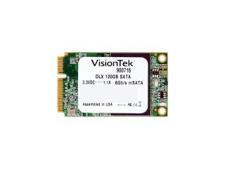 VisionTek DLX mSATA 120GB SATA III Internal Solid State Drive (SSD) 900716