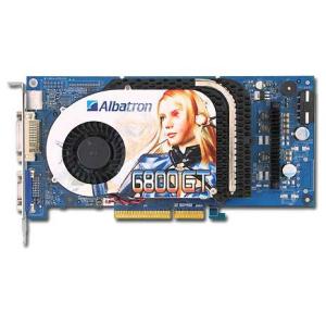 Albatron GeForce 6800 GT 350Mhz AGP 256Mb 1000Mhz 256 bit DVI TV