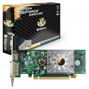 Albatron GeForce 8400 GS 450Mhz PCI-E 512Mb 800Mhz 64 bit DVI TV HDCP YPrPb