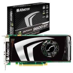 Albatron GeForce 9600 GT 650Mhz PCI-E 2.0 1024Mb 1800Mhz 256 bit 2xDVI TV HDCP YPrPb