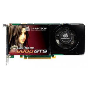 Chaintech GeForce 8800 GTS 650Mhz PCI-E 2.0 512Mb 1800Mhz 256 bit 2xDVI TV HDCP YPrPb