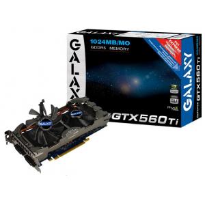 Galaxy GeForce GTX 560 Ti 835Mhz PCI-E 2.0 1024Mb 4000Mhz 256 bit 2xDVI HDMI HDCP