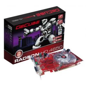 GeCube Radeon HD 4650 600Mhz PCI-E 2.0 512Mb 1000Mhz 128 bit DVI HDMI HDCP Cool