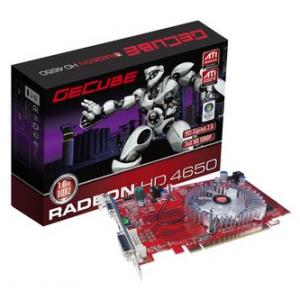 GeCube Radeon HD 4650 600Mhz PCI-E 2.0 512Mb 1000Mhz 128 bit DVI TV HDMI HDCP YPrPb Cool