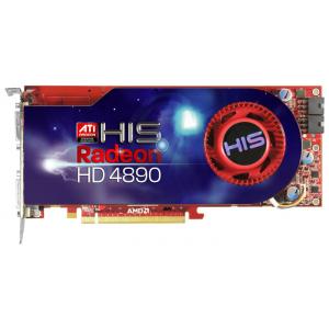 HIS Radeon HD 4890 850Mhz PCI-E 2.0 1024Mb 3900Mhz 256 bit 2xDVI TV HDCP YPrPb