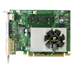 Manli GeForce 9500 GT 550Mhz PCI-E 2.0 512Mb 800Mhz 128 bit DVI TV HDCP YPrPb