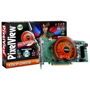 PixelView GeForce 9600 GT 650Mhz PCI-E 2.0 512Mb 1800Mhz 256 bit 2xDVI TV HDCP YPrPb Cool