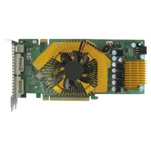 XpertVision GeForce 9600 GSO 600Mhz PCI-E 2.0 768Mb 1800Mhz 192 bit 2xDVI TV HDCP YPrPb Cool