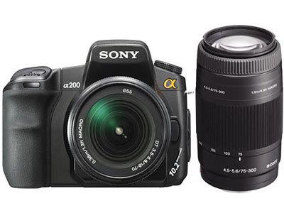 SONY DSLR A200W Kit