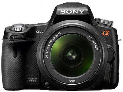 SONY DSLR SLT-A55VL with SAL1855 Lens