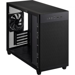 ASUS Prime AP201 Micro-ATX Case (Black, Tempered Glass) AP201/BLK/TG//