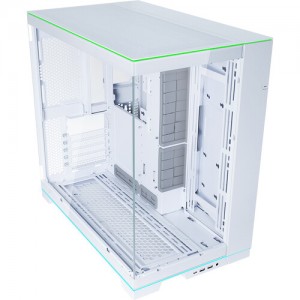 Lian Li 011 Dynamic EVO RGB Gaming Case (White) O11DERGBW.US