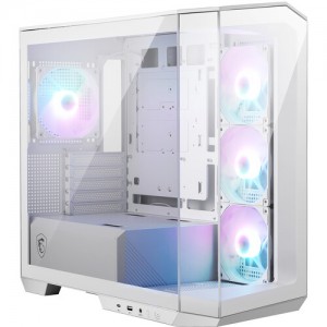 MSI MAG PANO M100R PZ Mid-Tower Computer Case (White) PANOM100RPZWHT