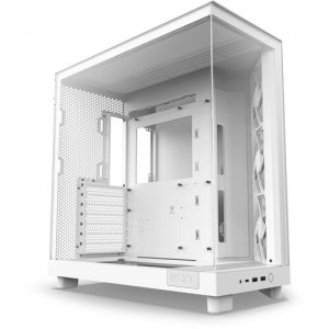 NZXT H6 Flow Mid-Tower Case (White) CC-H61FW-01