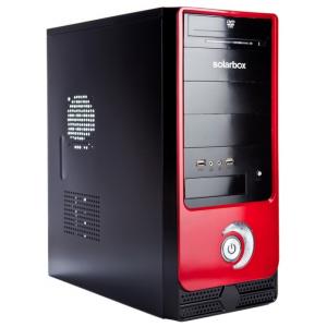 Solarbox SH-4 w/o PSU Black/red