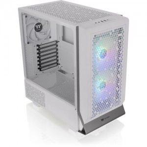 Thermaltake Ceres 300 TG ARGB Mid-Tower Chassis (Snow) CA-1Y2-00M6WN-00