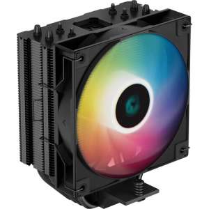 Deepcool AG400 ARGB Single-Tower 120mm CPU Cooler (Black) R-AG400-BKANMC-G-2