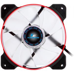 Kingwin PWM Long-Life Bearing Case Fan with Red XFR-012LBR-PWM